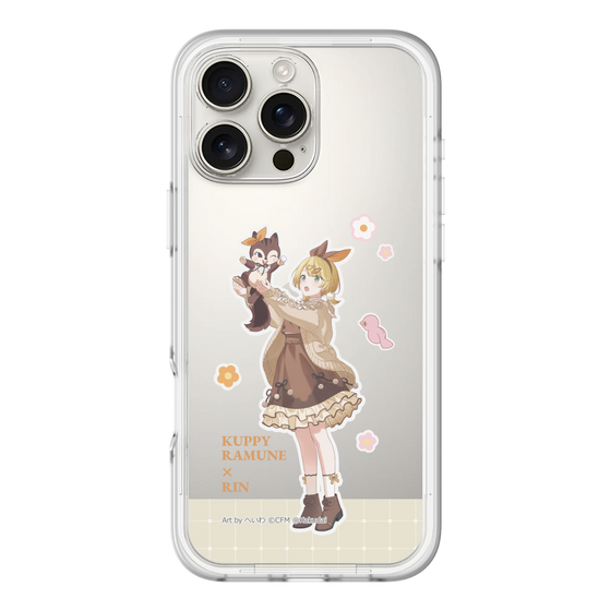 Slim Protection Premium Case［ Hatsune Miku × Kuppy Ramune – Kagamine Rin × Ram – Full-body Illustration 2 ］