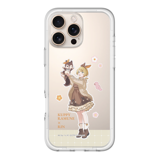 Slim Protection Premium Case［ Hatsune Miku × Kuppy Ramune – Kagamine Rin × Ram – Full-body Illustration 2 ］