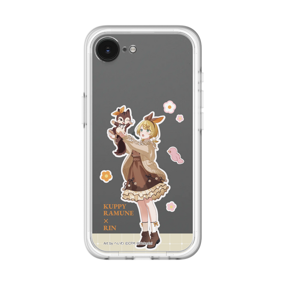 Slim Protection Premium Case［ Hatsune Miku × Kuppy Ramune – Kagamine Rin × Ram – Full-body Illustration 2 ］