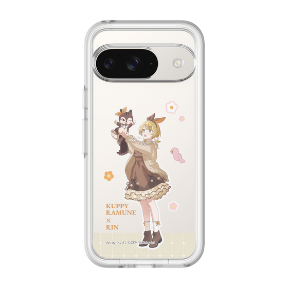 Slim Protection Premium Case［ Hatsune Miku × Kuppy Ramune – Kagamine Rin × Ram – Full-body Illustration 2 ］