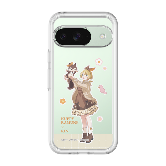 Slim Protection Premium Case［ Hatsune Miku × Kuppy Ramune – Kagamine Rin × Ram – Full-body Illustration 2 ］