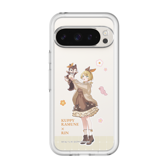 Slim Protection Premium Case［ Hatsune Miku × Kuppy Ramune – Kagamine Rin × Ram – Full-body Illustration 2 ］