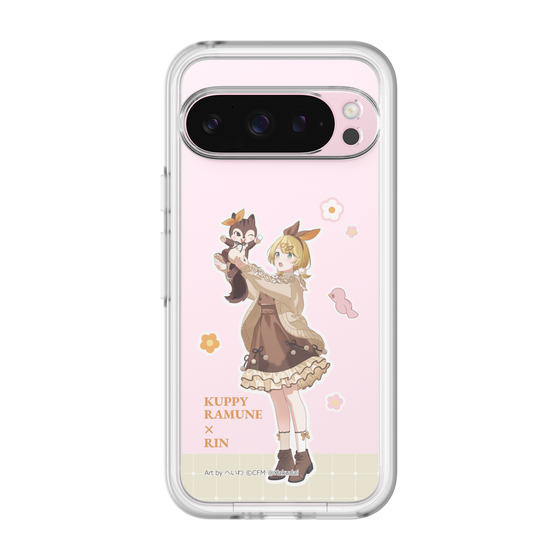 Slim Protection Premium Case［ Hatsune Miku × Kuppy Ramune – Kagamine Rin × Ram – Full-body Illustration 2 ］