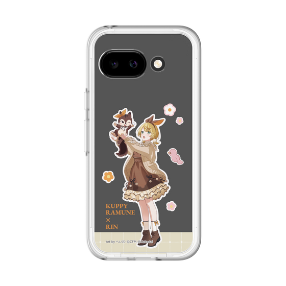 Slim Protection Premium Case［ Hatsune Miku × Kuppy Ramune – Kagamine Rin × Ram – Full-body Illustration 2 ］