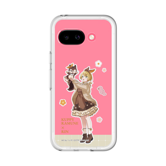 Slim Protection Premium Case［ Hatsune Miku × Kuppy Ramune – Kagamine Rin × Ram – Full-body Illustration 2 ］