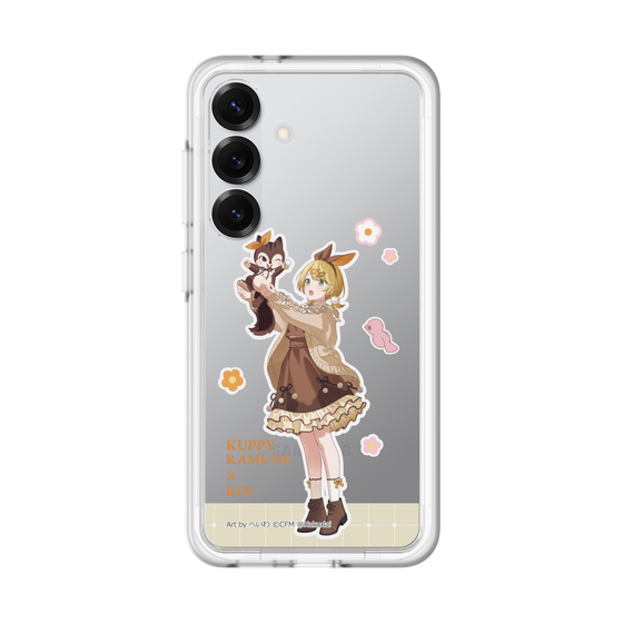 Slim Protection Premium Case［ Hatsune Miku × Kuppy Ramune – Kagamine Rin × Ram – Full-body Illustration 2 ］