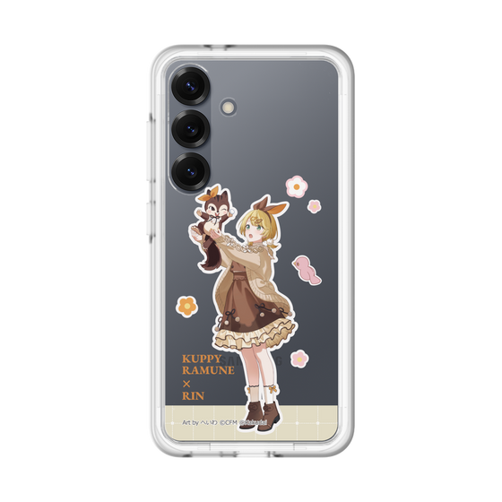 Slim Protection Premium Case［ Hatsune Miku × Kuppy Ramune – Kagamine Rin × Ram – Full-body Illustration 2 ］