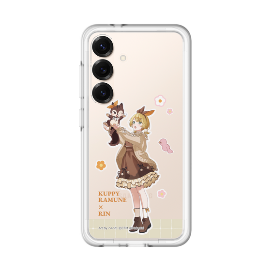 Slim Protection Premium Case［ Hatsune Miku × Kuppy Ramune – Kagamine Rin × Ram – Full-body Illustration 2 ］