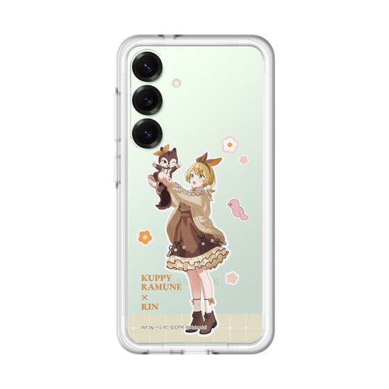 Slim Protection Premium Case［ Hatsune Miku × Kuppy Ramune – Kagamine Rin × Ram – Full-body Illustration 2 ］