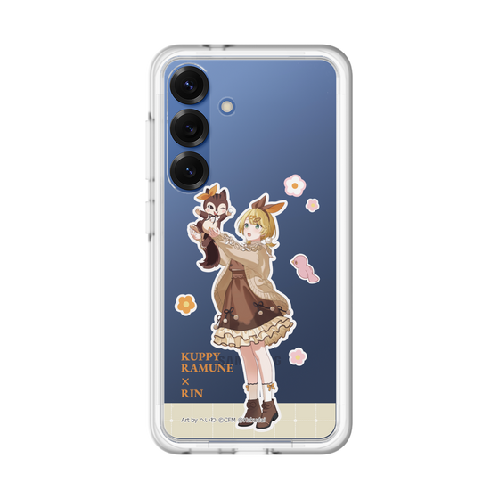 Slim Protection Premium Case［ Hatsune Miku × Kuppy Ramune – Kagamine Rin × Ram – Full-body Illustration 2 ］