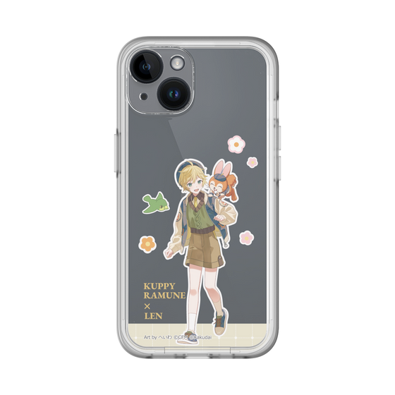 Slim Protection Premium Case［ Hatsune Miku × Kuppy Ramune – Kagamine Len × Kuppy – Full-body Illustration 2 ］