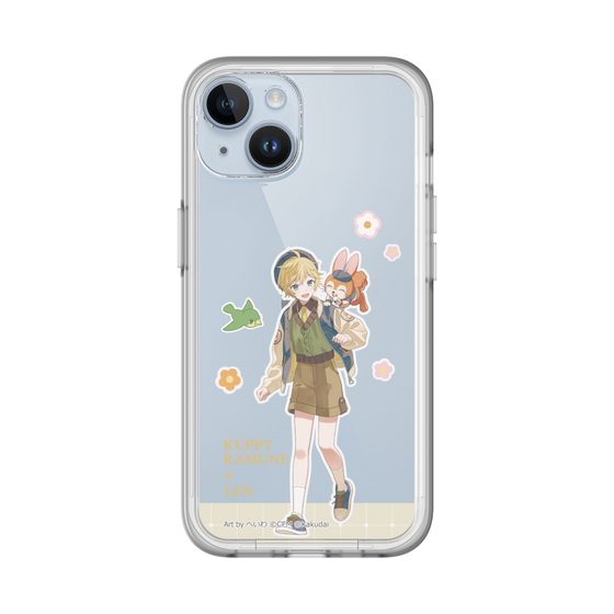 Slim Protection Premium Case［ Hatsune Miku × Kuppy Ramune – Kagamine Len × Kuppy – Full-body Illustration 2 ］