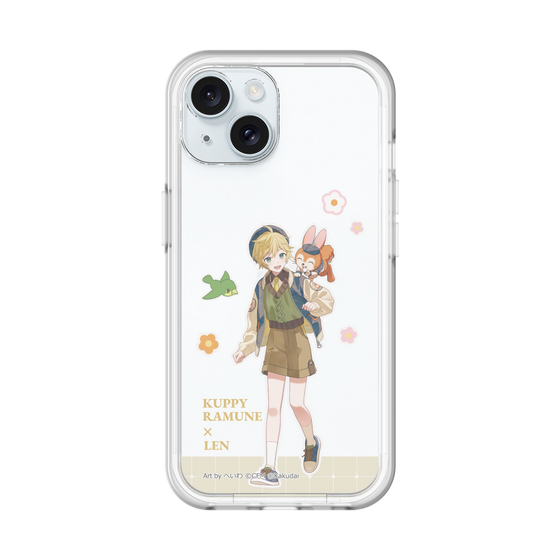 Slim Protection Premium Case［ Hatsune Miku × Kuppy Ramune – Kagamine Len × Kuppy – Full-body Illustration 2 ］