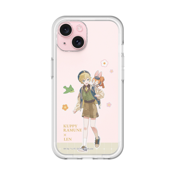 Slim Protection Premium Case［ Hatsune Miku × Kuppy Ramune – Kagamine Len × Kuppy – Full-body Illustration 2 ］