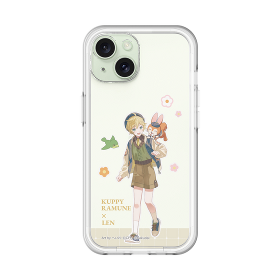 Slim Protection Premium Case［ Hatsune Miku × Kuppy Ramune – Kagamine Len × Kuppy – Full-body Illustration 2 ］