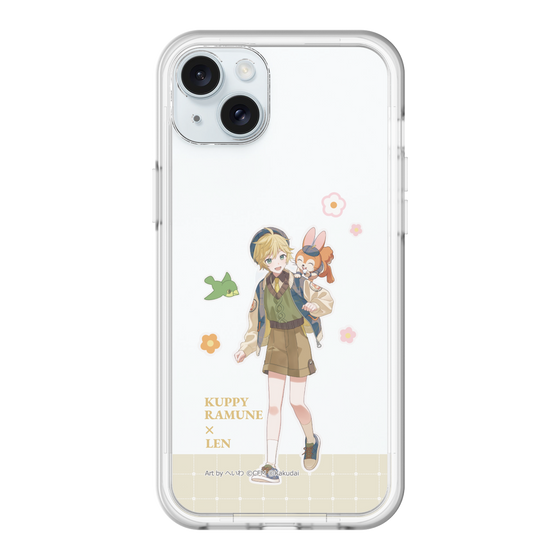 Slim Protection Premium Case［ Hatsune Miku × Kuppy Ramune – Kagamine Len × Kuppy – Full-body Illustration 2 ］