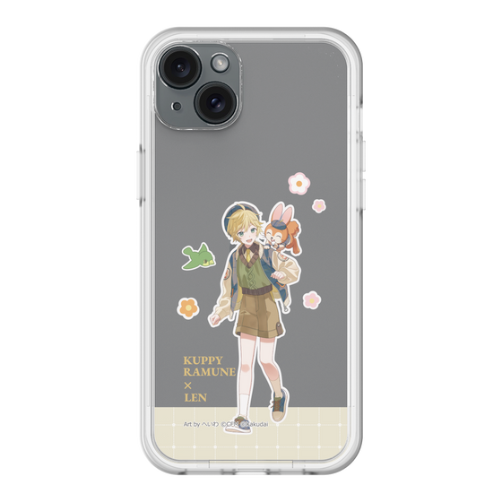Slim Protection Premium Case［ Hatsune Miku × Kuppy Ramune – Kagamine Len × Kuppy – Full-body Illustration 2 ］
