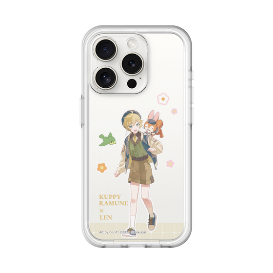 Slim Protection Premium Case［ Hatsune Miku × Kuppy Ramune – Kagamine Len × Kuppy – Full-body Illustration 2 ］