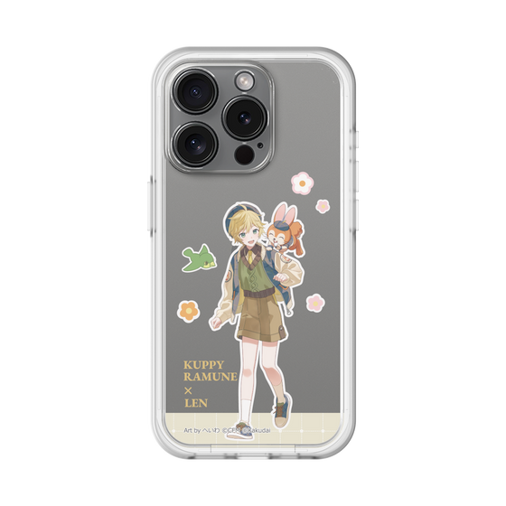 Slim Protection Premium Case［ Hatsune Miku × Kuppy Ramune – Kagamine Len × Kuppy – Full-body Illustration 2 ］