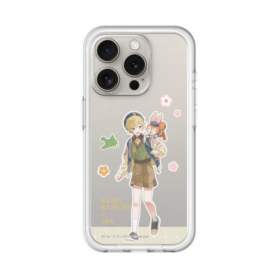Slim Protection Premium Case［ Hatsune Miku × Kuppy Ramune – Kagamine Len × Kuppy – Full-body Illustration 2 ］