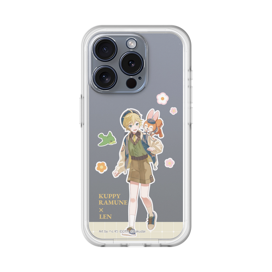 Slim Protection Premium Case［ Hatsune Miku × Kuppy Ramune – Kagamine Len × Kuppy – Full-body Illustration 2 ］