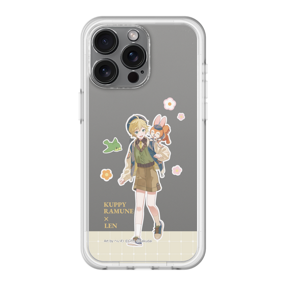 Slim Protection Premium Case［ Hatsune Miku × Kuppy Ramune – Kagamine Len × Kuppy – Full-body Illustration 2 ］