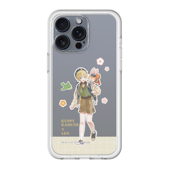 Slim Protection Premium Case［ Hatsune Miku × Kuppy Ramune – Kagamine Len × Kuppy – Full-body Illustration 2 ］