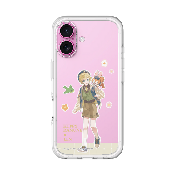 Slim Protection Premium Case［ Hatsune Miku × Kuppy Ramune – Kagamine Len × Kuppy – Full-body Illustration 2 ］