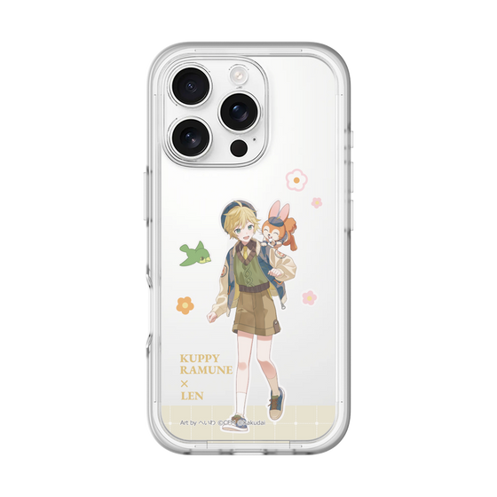 Slim Protection Premium Case［ Hatsune Miku × Kuppy Ramune – Kagamine Len × Kuppy – Full-body Illustration 2 ］