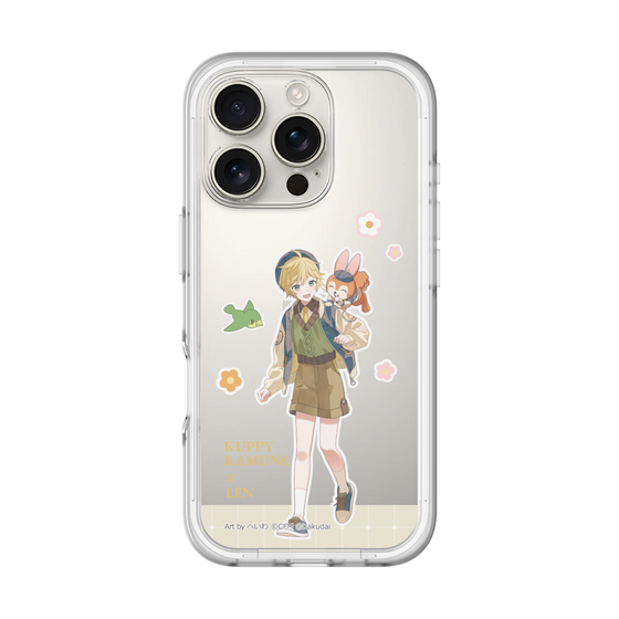 Slim Protection Premium Case［ Hatsune Miku × Kuppy Ramune – Kagamine Len × Kuppy – Full-body Illustration 2 ］