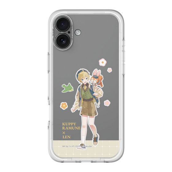 Slim Protection Premium Case［ Hatsune Miku × Kuppy Ramune – Kagamine Len × Kuppy – Full-body Illustration 2 ］