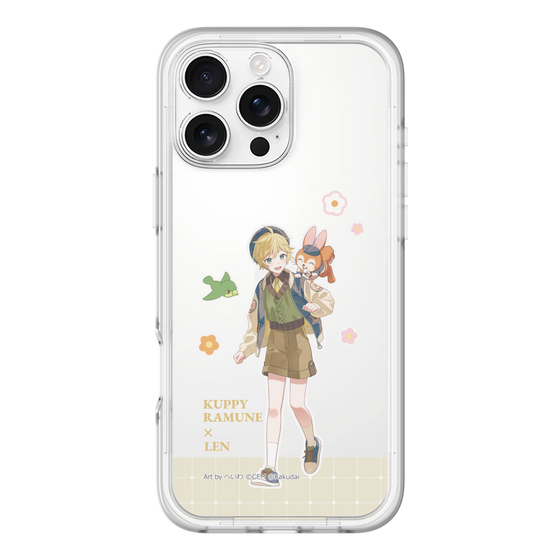 Slim Protection Premium Case［ Hatsune Miku × Kuppy Ramune – Kagamine Len × Kuppy – Full-body Illustration 2 ］