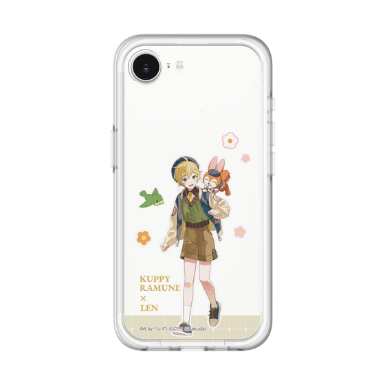 Slim Protection Premium Case［ Hatsune Miku × Kuppy Ramune – Kagamine Len × Kuppy – Full-body Illustration 2 ］