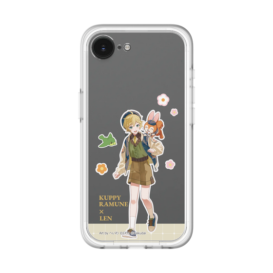 Slim Protection Premium Case［ Hatsune Miku × Kuppy Ramune – Kagamine Len × Kuppy – Full-body Illustration 2 ］