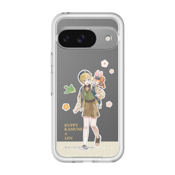 Slim Protection Premium Case［ Hatsune Miku × Kuppy Ramune – Kagamine Len × Kuppy – Full-body Illustration 2 ］