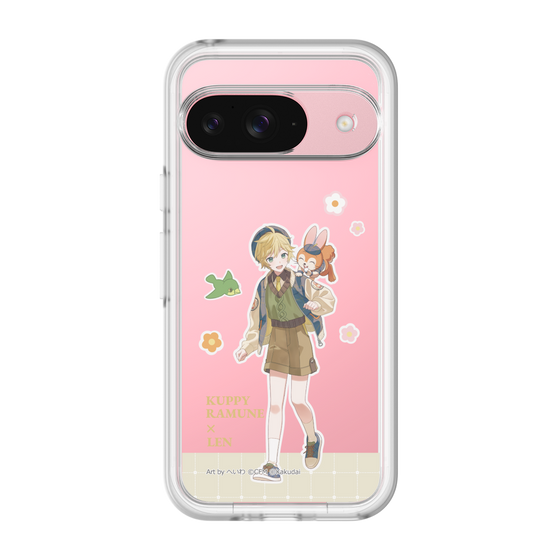 Slim Protection Premium Case［ Hatsune Miku × Kuppy Ramune – Kagamine Len × Kuppy – Full-body Illustration 2 ］