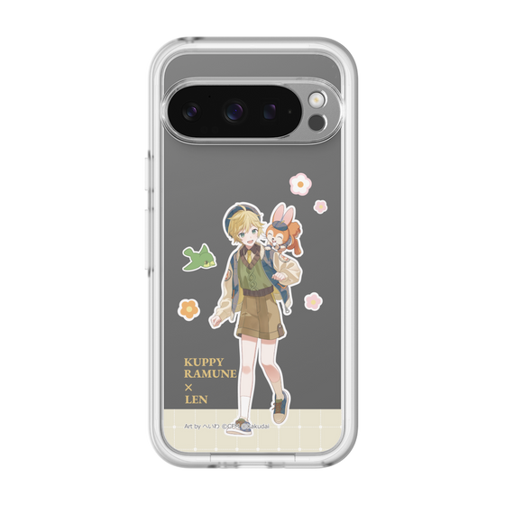 Slim Protection Premium Case［ Hatsune Miku × Kuppy Ramune – Kagamine Len × Kuppy – Full-body Illustration 2 ］