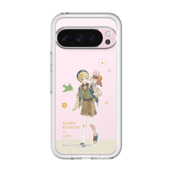 Slim Protection Premium Case［ Hatsune Miku × Kuppy Ramune – Kagamine Len × Kuppy – Full-body Illustration 2 ］