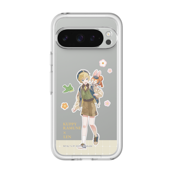Slim Protection Premium Case［ Hatsune Miku × Kuppy Ramune – Kagamine Len × Kuppy – Full-body Illustration 2 ］