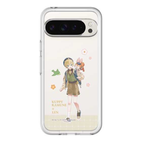 Slim Protection Premium Case［ Hatsune Miku × Kuppy Ramune – Kagamine Len × Kuppy – Full-body Illustration 2 ］