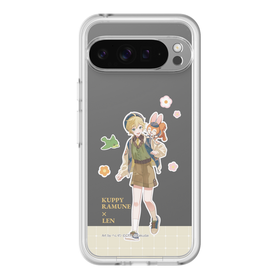 Slim Protection Premium Case［ Hatsune Miku × Kuppy Ramune – Kagamine Len × Kuppy – Full-body Illustration 2 ］