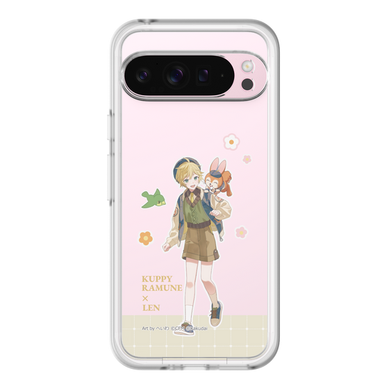 Slim Protection Premium Case［ Hatsune Miku × Kuppy Ramune – Kagamine Len × Kuppy – Full-body Illustration 2 ］
