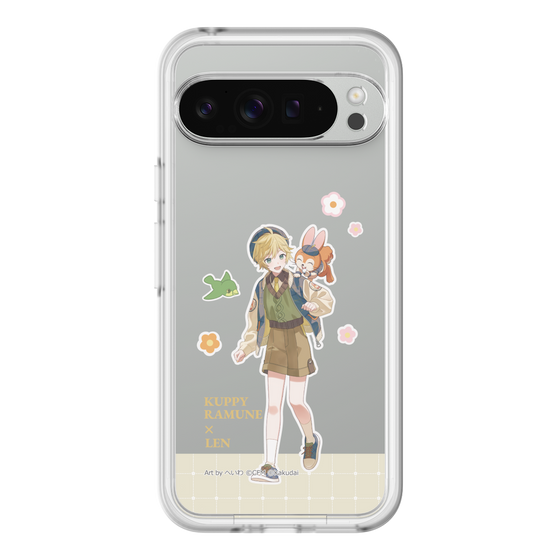 Slim Protection Premium Case［ Hatsune Miku × Kuppy Ramune – Kagamine Len × Kuppy – Full-body Illustration 2 ］