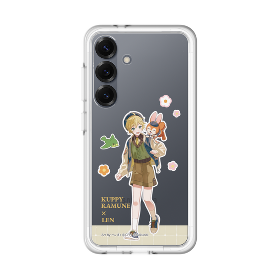 Slim Protection Premium Case［ Hatsune Miku × Kuppy Ramune – Kagamine Len × Kuppy – Full-body Illustration 2 ］