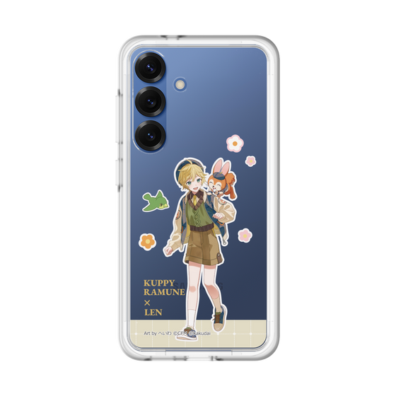 Slim Protection Premium Case［ Hatsune Miku × Kuppy Ramune – Kagamine Len × Kuppy – Full-body Illustration 2 ］