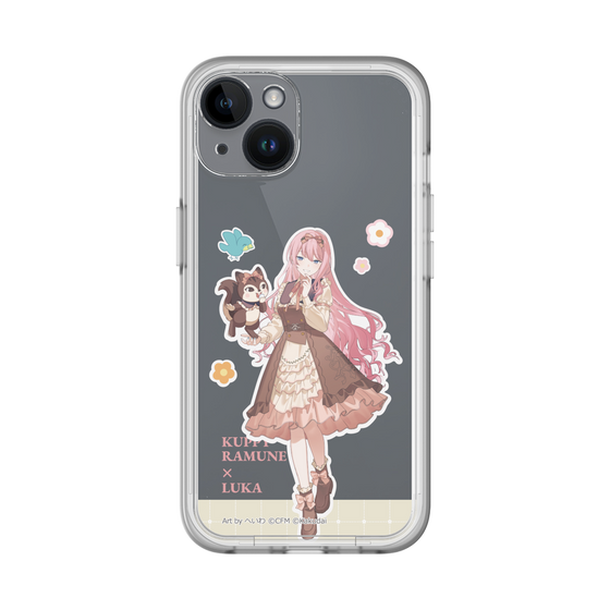Slim Protection Premium Case［ Hatsune Miku × Kuppy Ramune – Megurine Luka × Ram – Full-body Illustration 2 ］
