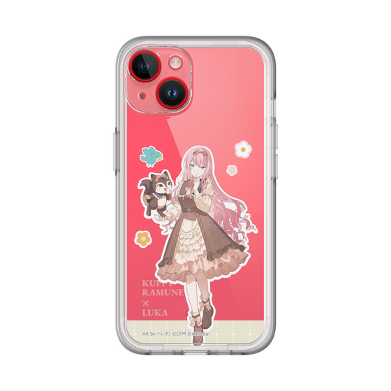 Slim Protection Premium Case［ Hatsune Miku × Kuppy Ramune – Megurine Luka × Ram – Full-body Illustration 2 ］