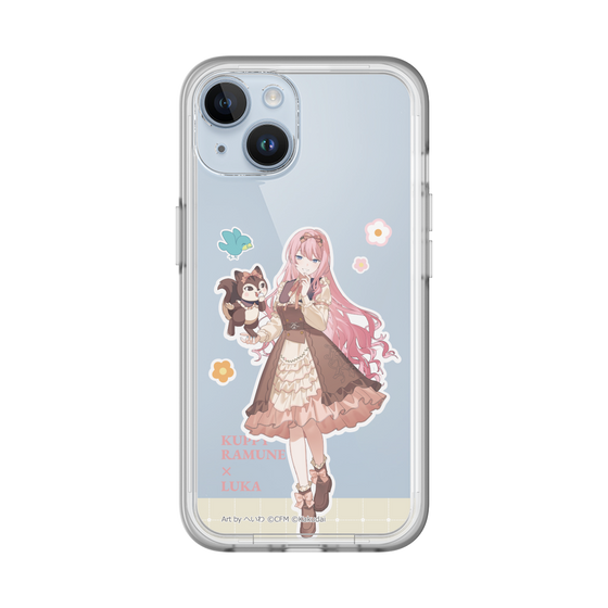 Slim Protection Premium Case［ Hatsune Miku × Kuppy Ramune – Megurine Luka × Ram – Full-body Illustration 2 ］