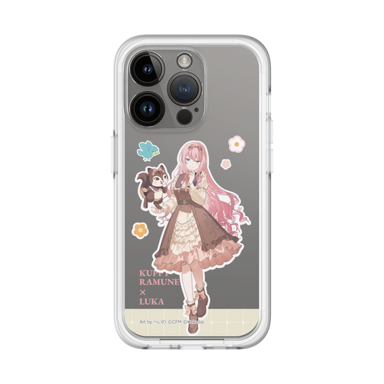 Slim Protection Premium Case［ Hatsune Miku × Kuppy Ramune – Megurine Luka × Ram – Full-body Illustration 2 ］