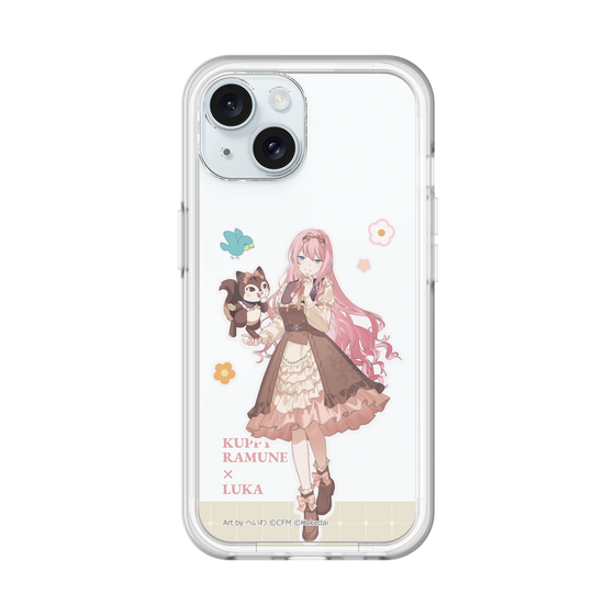Slim Protection Premium Case［ Hatsune Miku × Kuppy Ramune – Megurine Luka × Ram – Full-body Illustration 2 ］